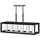 Rhodes 42 1/4" Wide Graphite 6-Light Outdoor Island Pendant