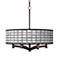 Rhombi Ava 6-Light Bronze Pendant Chandelier