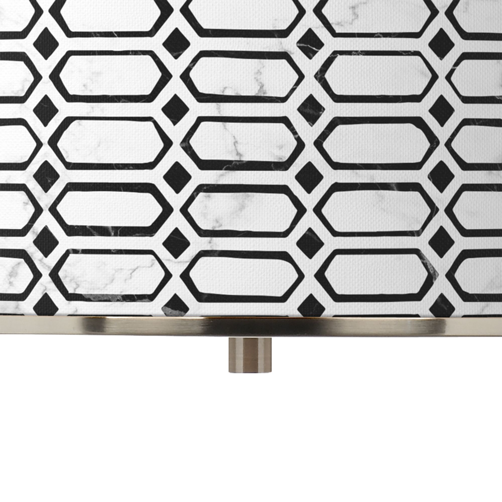 Image 2 Rhombi Giclee Glow 16" Wide Pendant Light more views