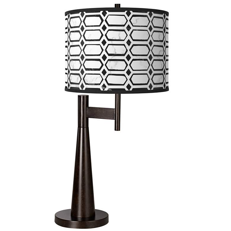 Image 1 Rhombi Giclee Novo Table Lamp