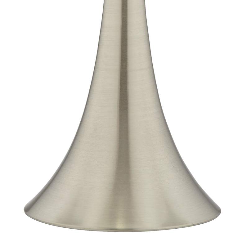 Image 3 Rhombi Trish Brushed Nickel Touch Table Lamps Set of 2 more views