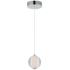 Rhythm 1-Light LED Pendant Polished Chrome