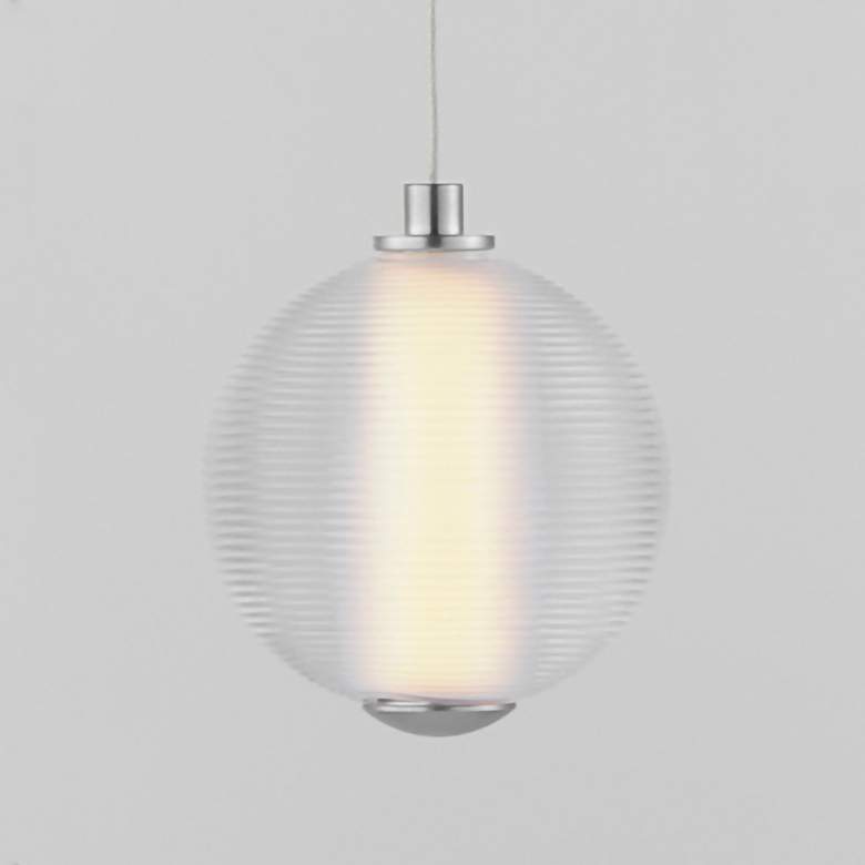 Image 1 Rhythm 1-Light LED Pendant Polished Chrome