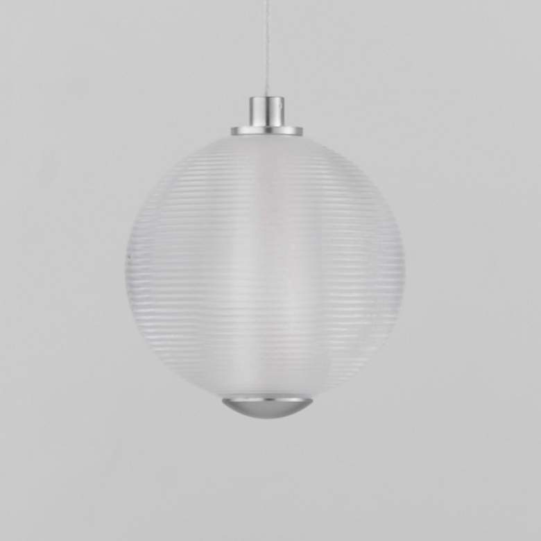 Image 3 Rhythm 1-Light LED Pendant Polished Chrome more views