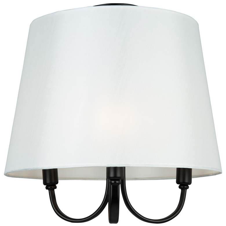 Image 1 Rhythm 3 Light Semi-Flush Mount Black