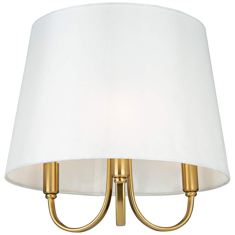 Image 1 Rhythm 3 Light Semi-Flush Mount Brushed Gold