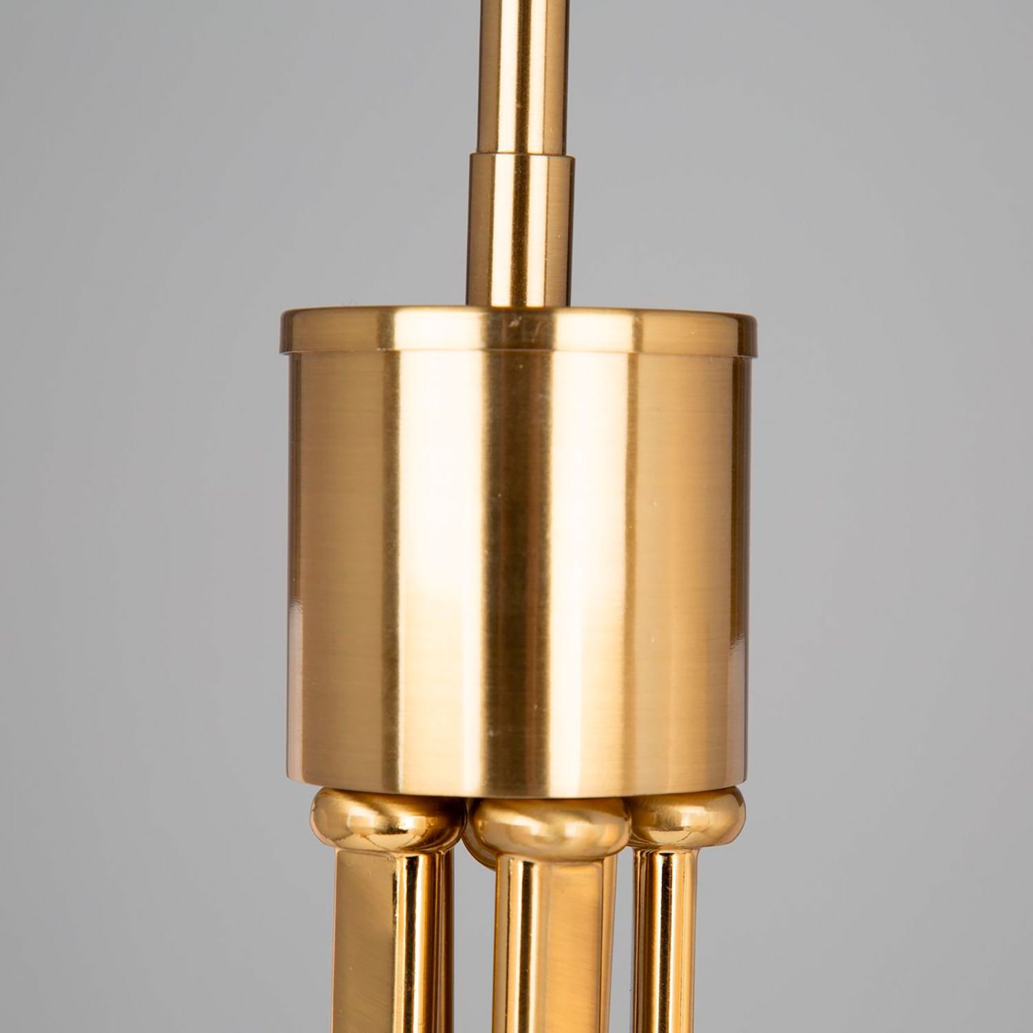 Rhythm 5 Light Chandelier Brushed Gold