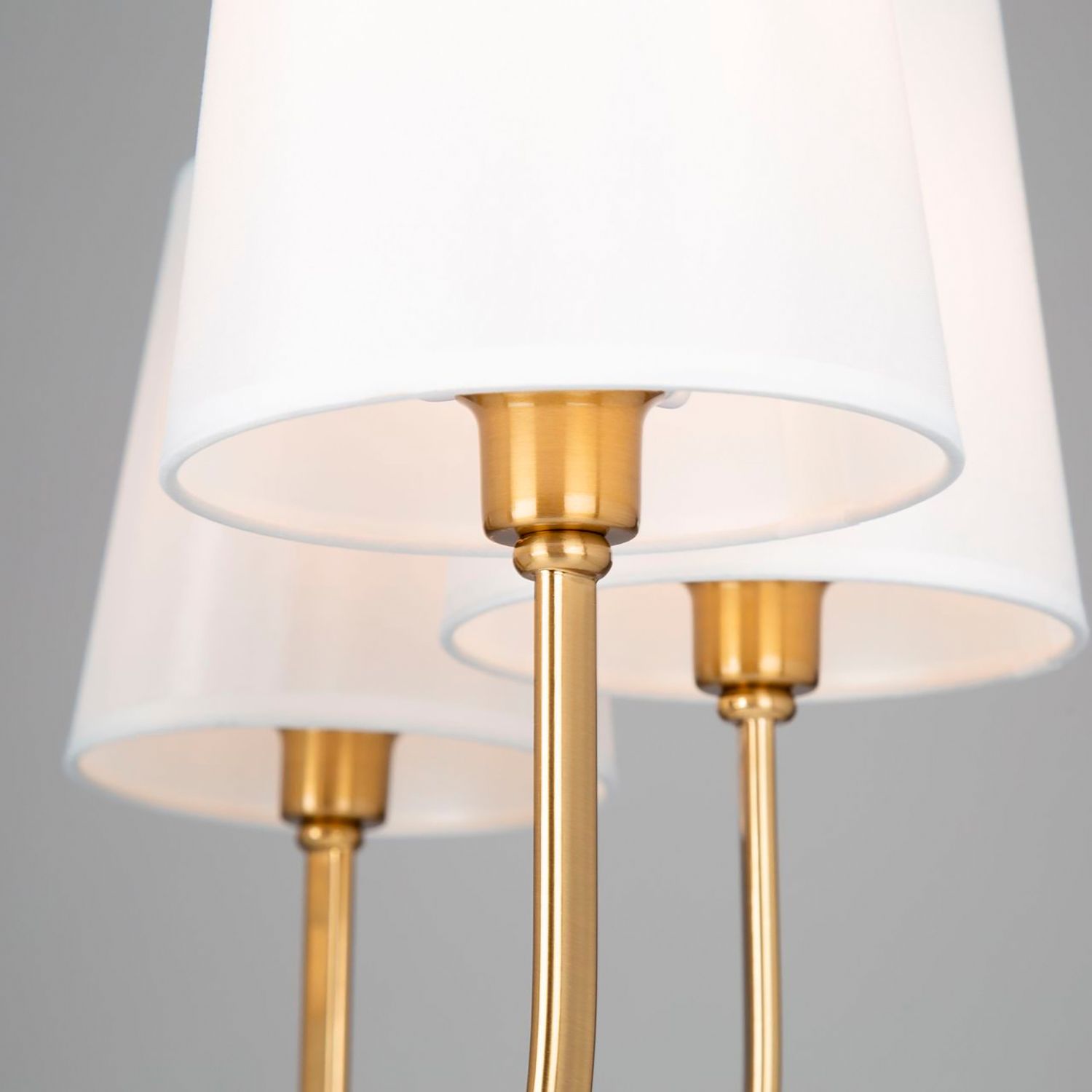 Rhythm 5 Light Chandelier Brushed Gold