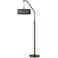 Rhythm Bronze Downbridge Arc Floor Lamp