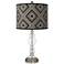 Rhythm Giclee Apothecary Clear Glass Table Lamp