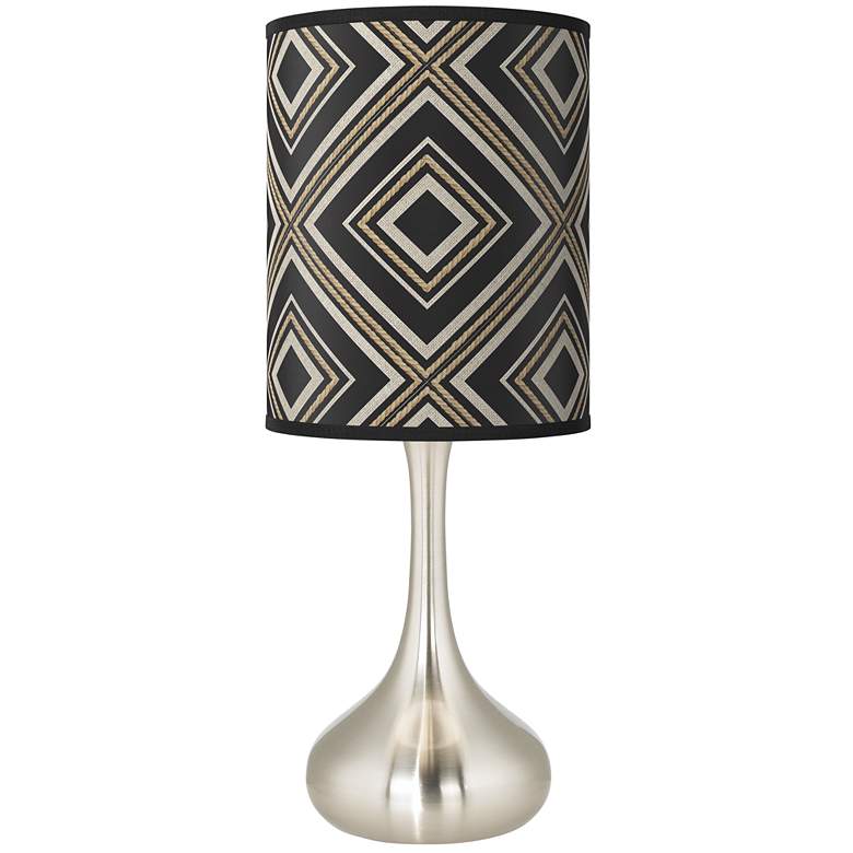 Image 1 Rhythm Giclee Droplet Table Lamp