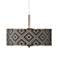 Rhythm Giclee Glow 16" Wide Pendant Light