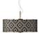 Rhythm Giclee Glow 20" Wide Pendant Light