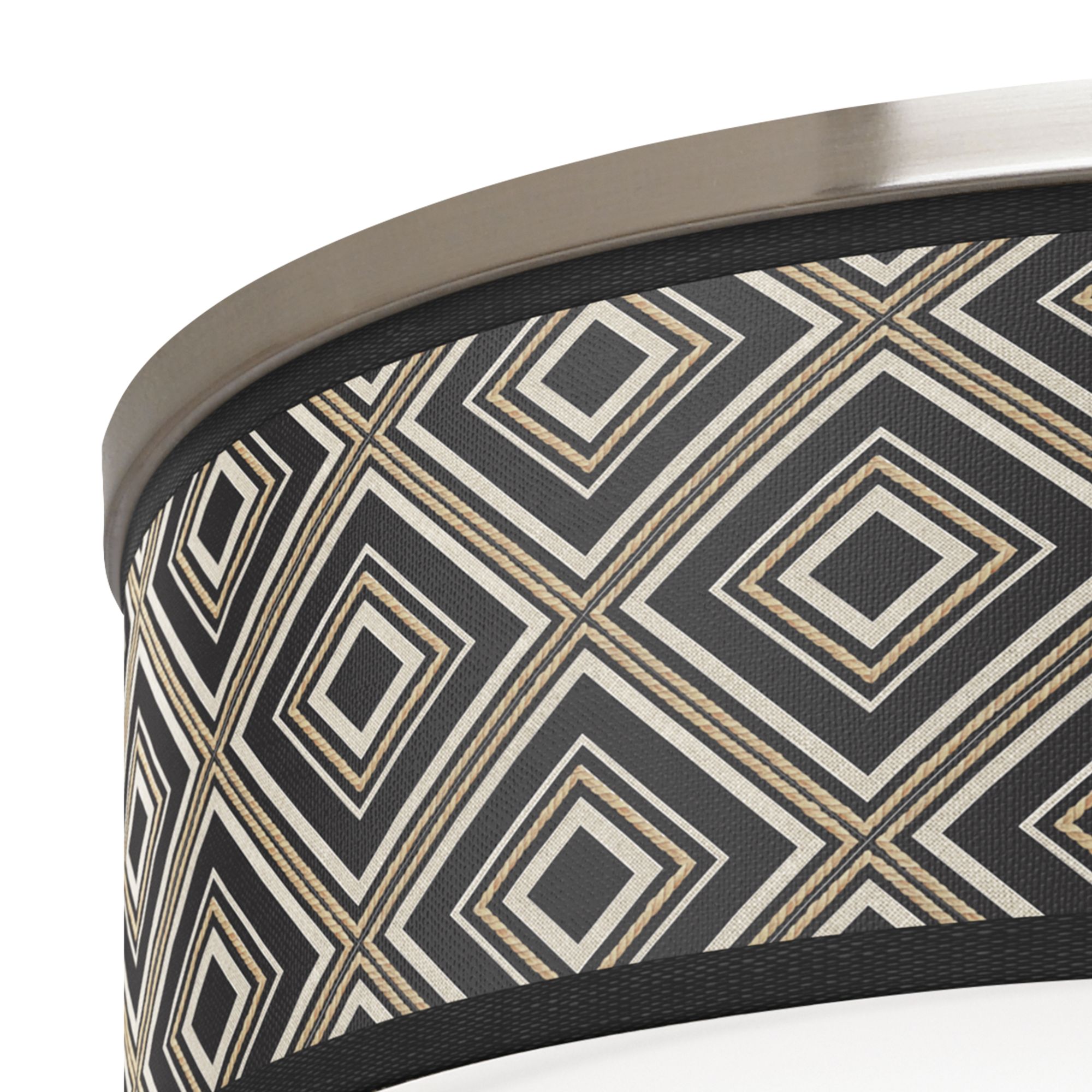 Image 2 Rhythm Giclee Nickel 20 1/4" Wide Ceiling Light more views