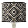 Rhythm Trish Brushed Nickel Touch Table Lamps Set of 2