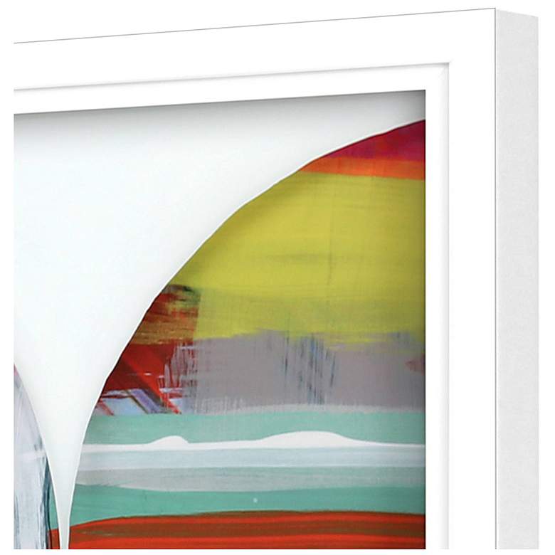 Image 3 Rhythmic Circles I 23"W x 29"H Framed Art Set of 2 more views