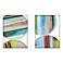 Rhythmic Circles II 23"W x 29"H Framed Art Set of 2