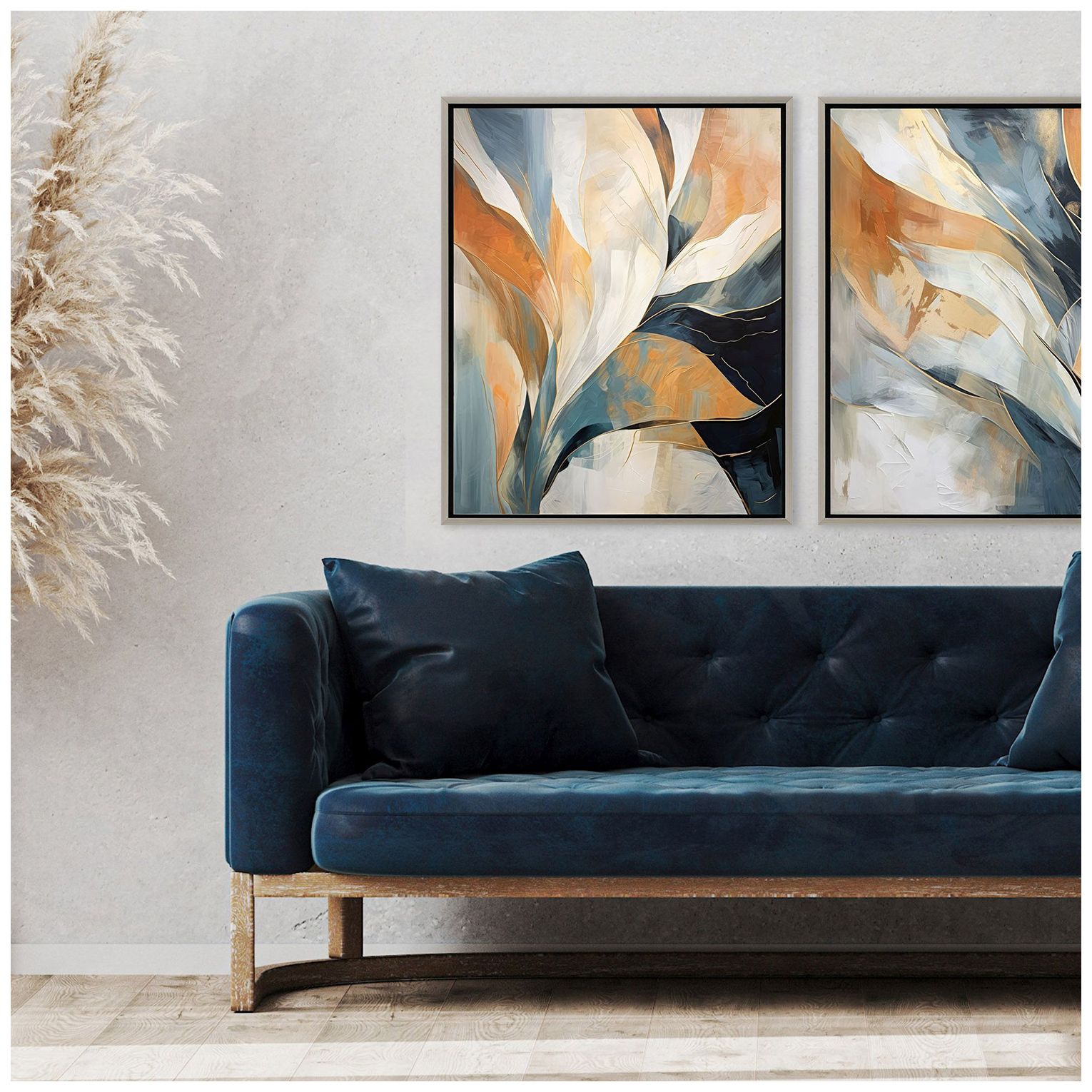 Image 4 Rhythms of Flow I 26"W x 32"H Canvas more views