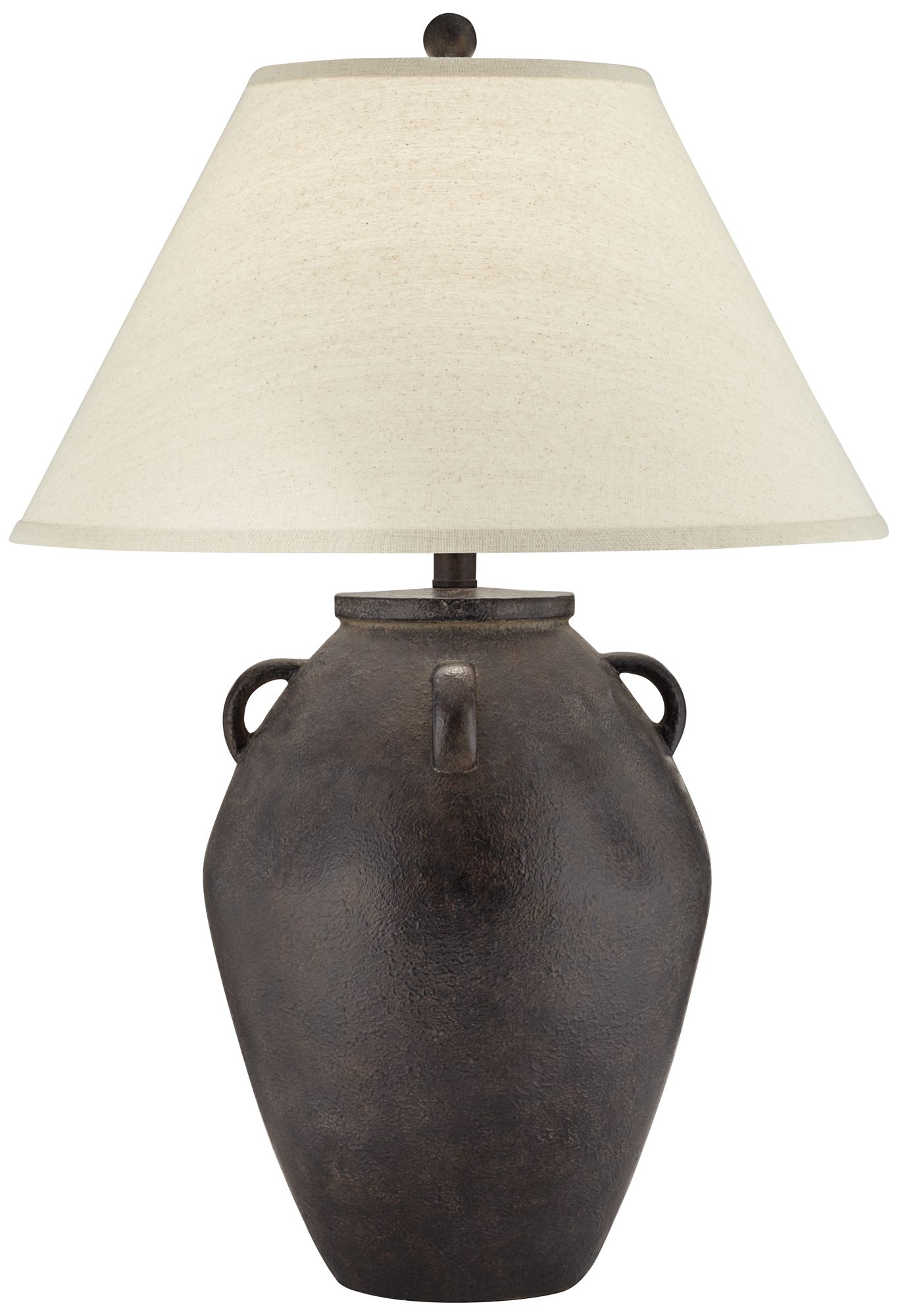 rustic black table lamp