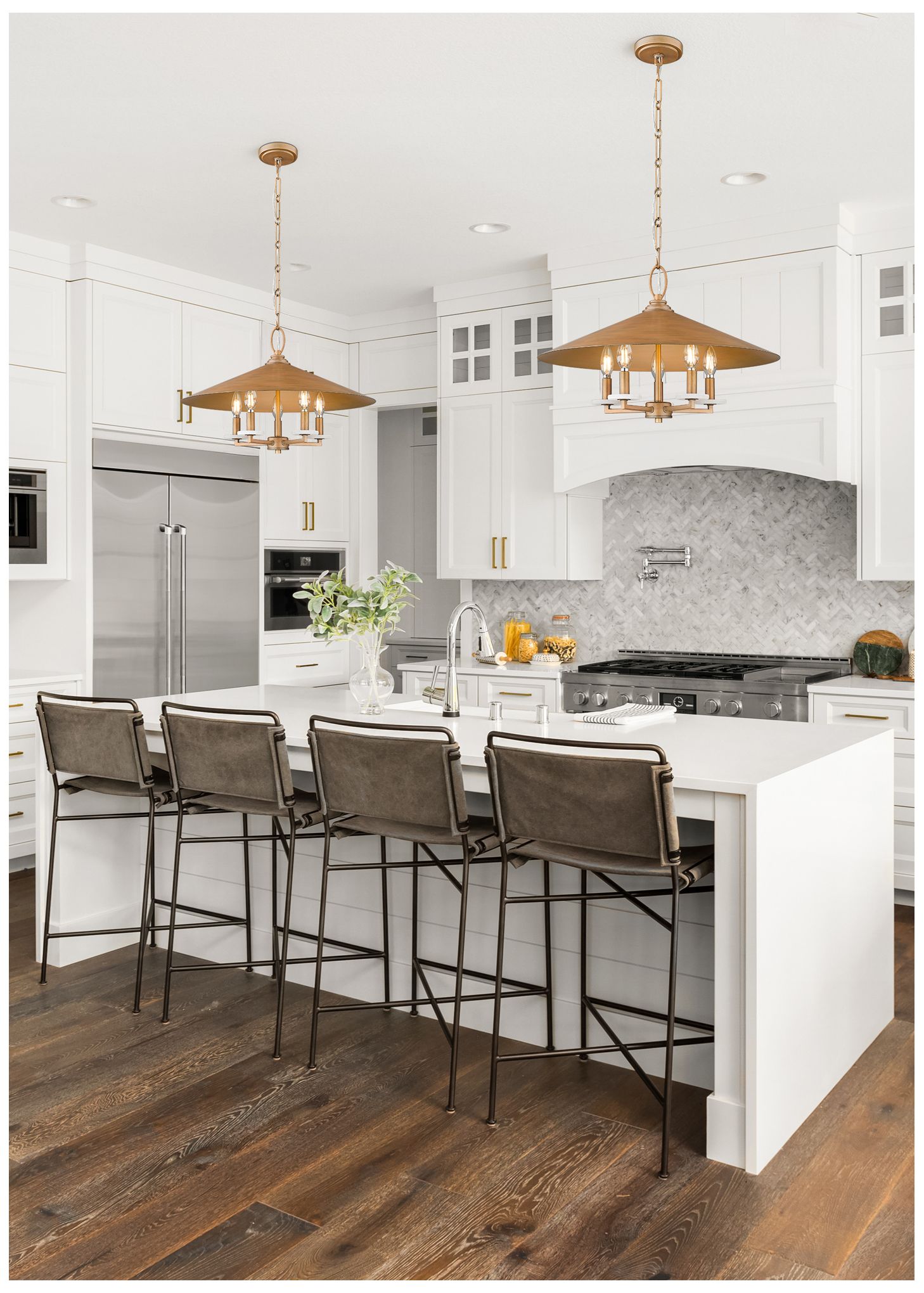Rialto by Z-Lite Signature Gold 22 inch 5 Light Pendant