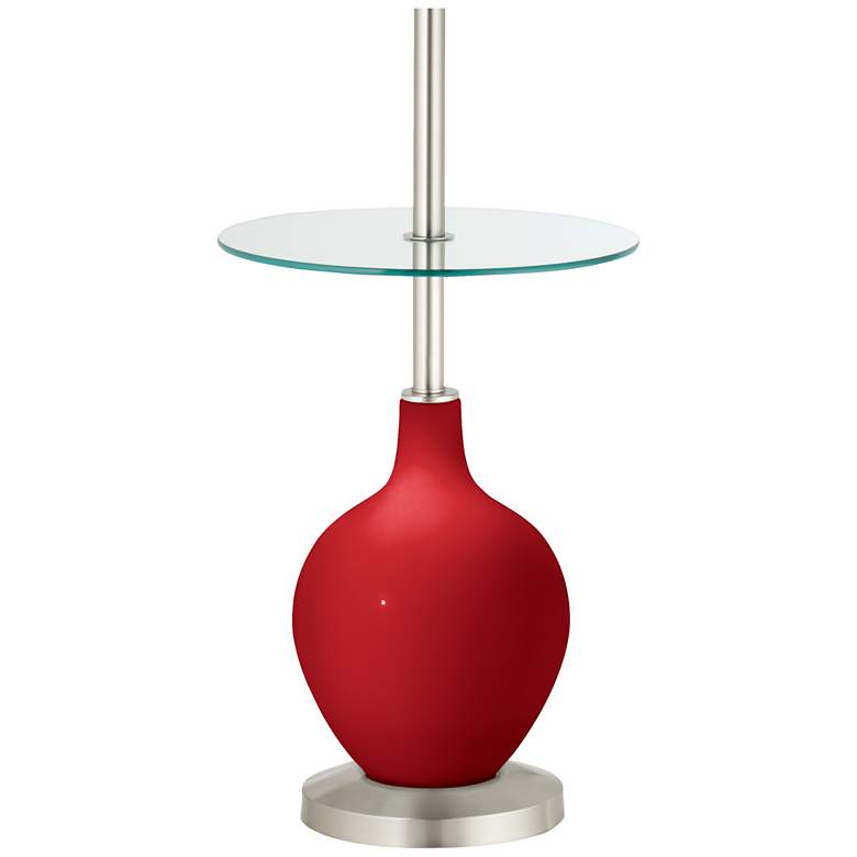 Image 3 Ribbon Red Ovo Tray Table Floor Lamp more views