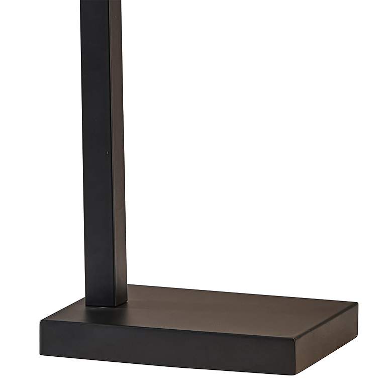 Image 3 Richard Black Metal Desk Lamp with AC Outlet more views