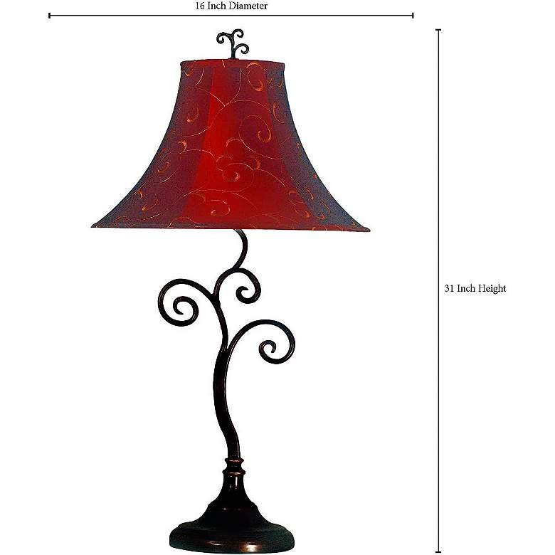 Image 6 Richardson 30.5" High Traditional Bronze Table Lamp more views
