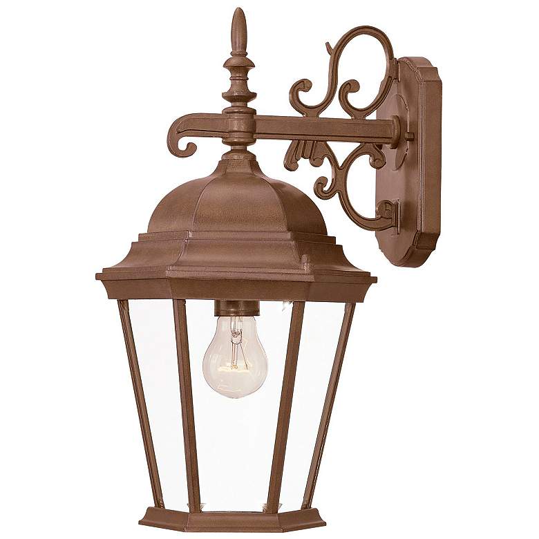 Image 1 Richmond 1-Light Burled Walnut Wall Light