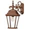 Richmond 1-Light Burled Walnut Wall Light