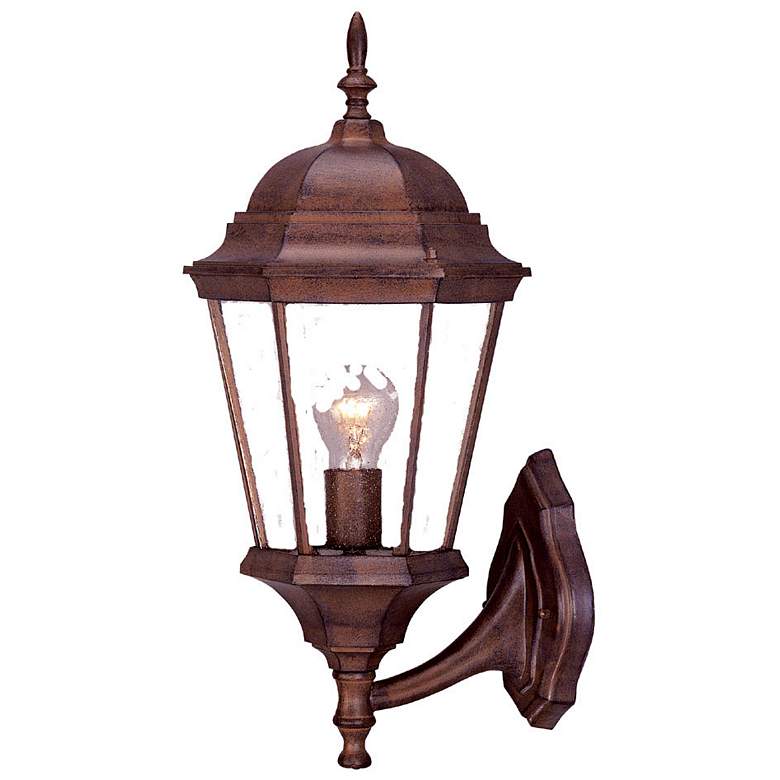Image 1 Richmond 1-Light Burled Walnut Wall Light