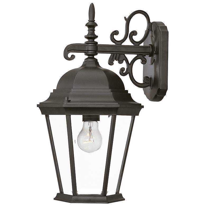 Image 1 Richmond 1-Light Matte Black Wall Light