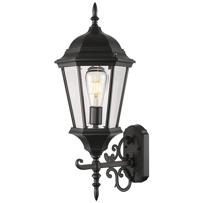 Image 1 Richmond 1-Light Matte Black Wall Light