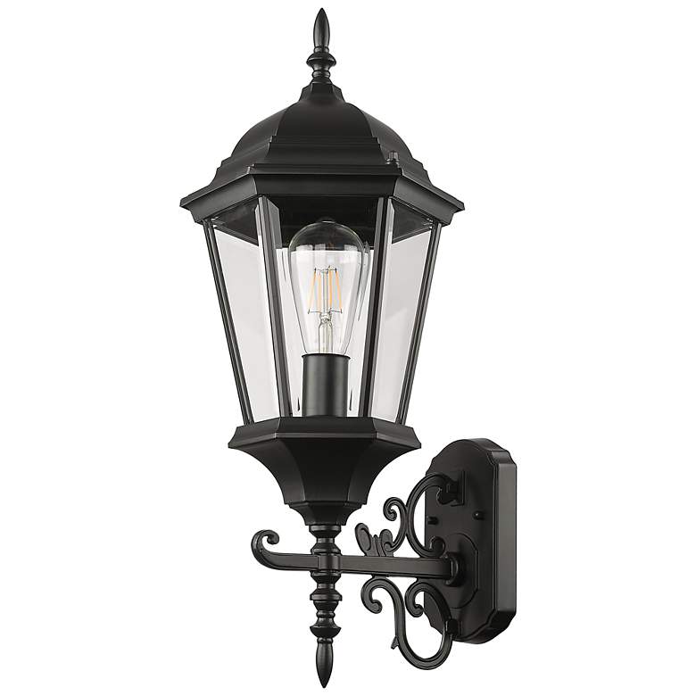 Image 3 Richmond 1-Light Matte Black Wall Light more views