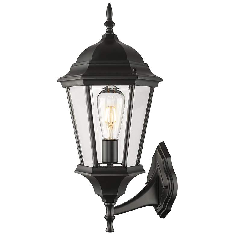Image 1 Richmond 1-Light Matte Black Wall Light