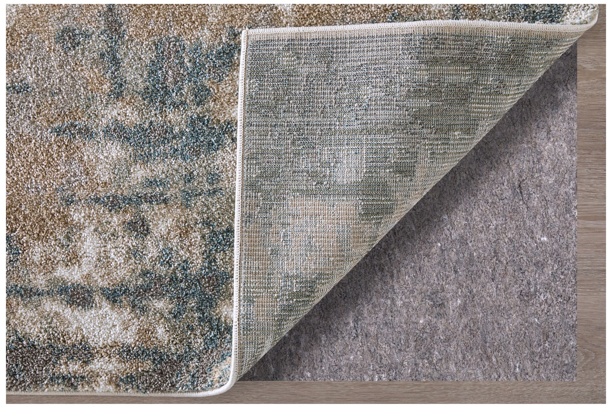 Image 6 Richmond Abstract Indoor Gray Area Rug 39R6F 1'-8" x 2'-10" more views