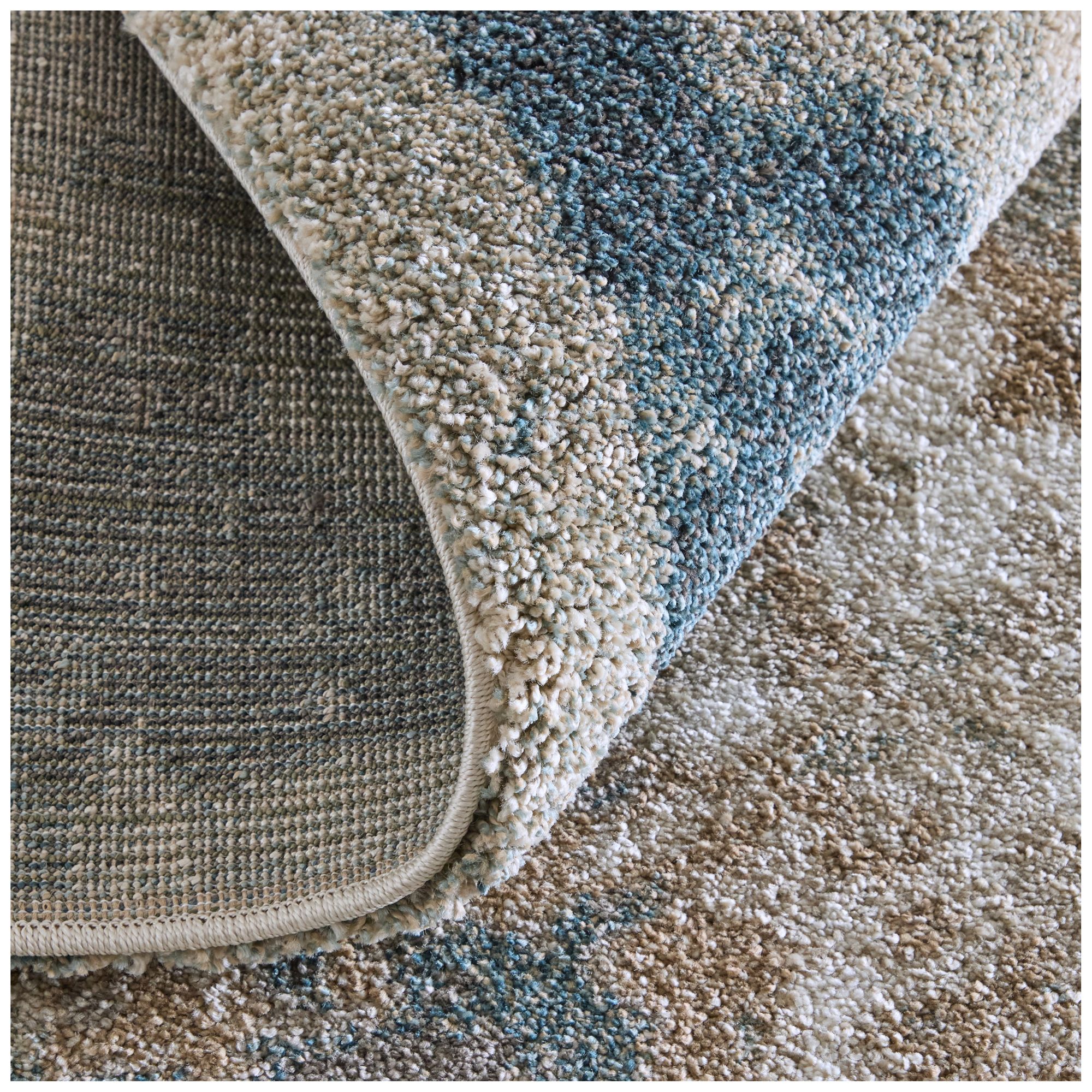 Richmond Abstract Indoor Gray Area Rug 39R6F 1'-8" x 2'-10"