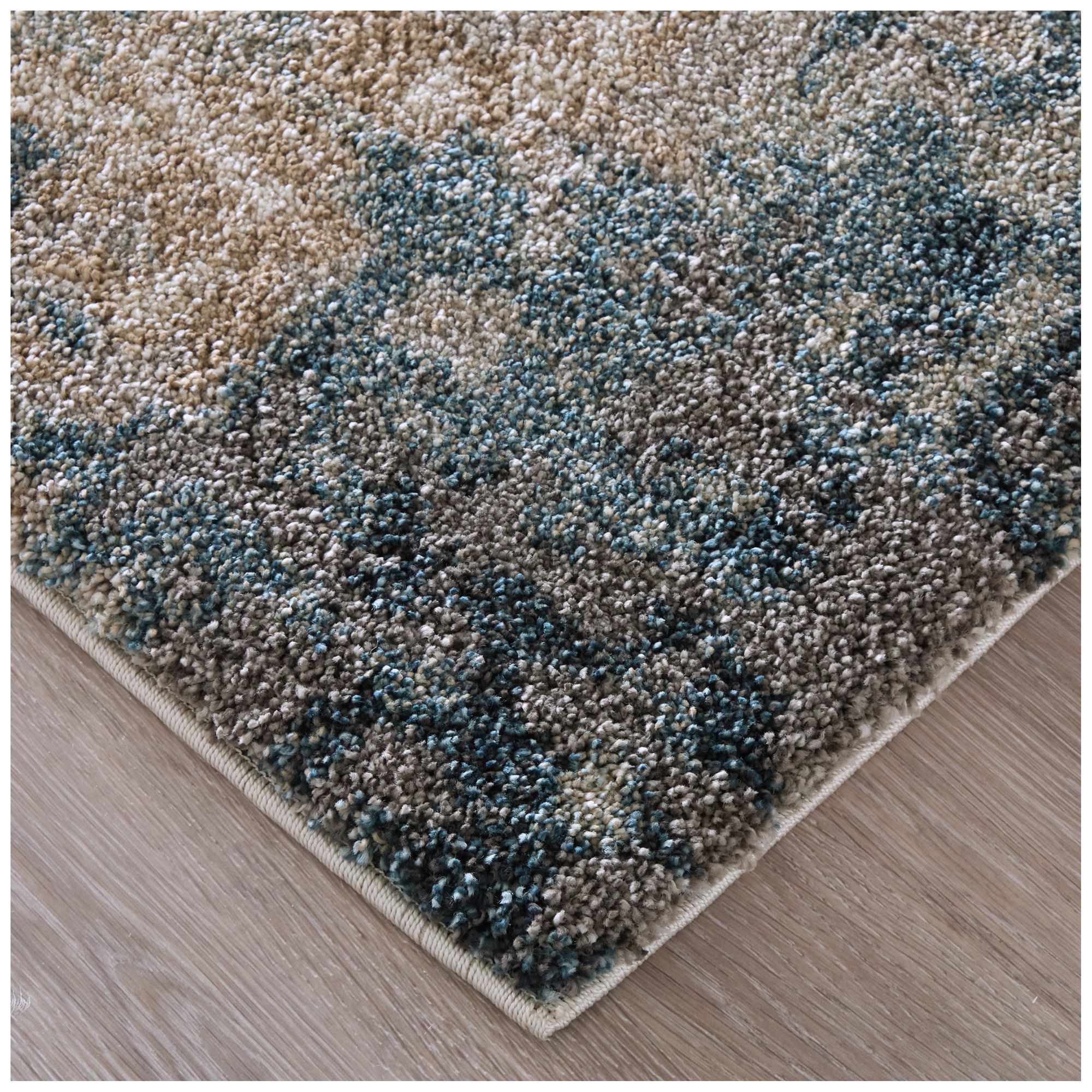 Image 4 Richmond Abstract Indoor Gray Area Rug 39R6F 5' x 7'-6" more views