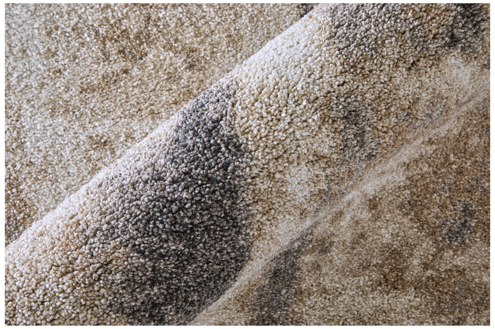 Image 7 Richmond Abstract Indoor Tan Area Rug 39R7F 7'-10" x 10' more views