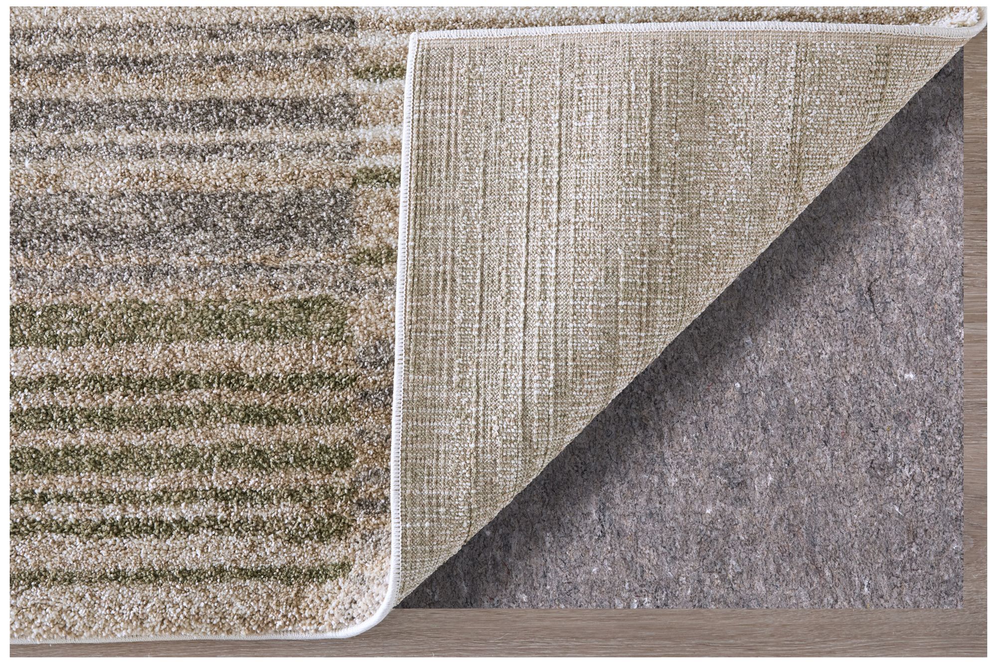 Image 6 Richmond Geometric Indoor Ivory Area Rug 39R3F 2'-6" x 7'-3" more views