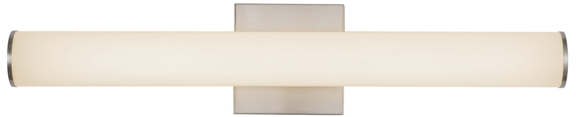 Rico 24-in Brushed Nickel dimmable LED Wall/Vanity Light