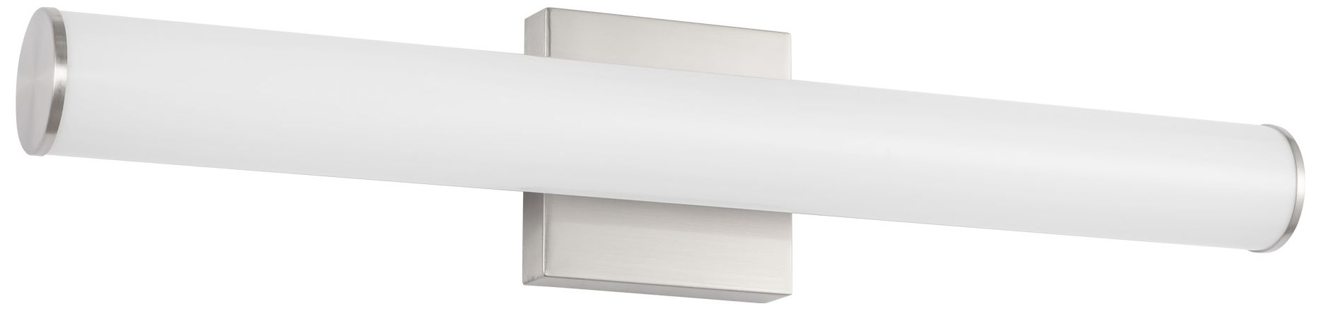 Image 3 Rico 24-in Brushed Nickel dimmable LED Wall/Vanity Light more views