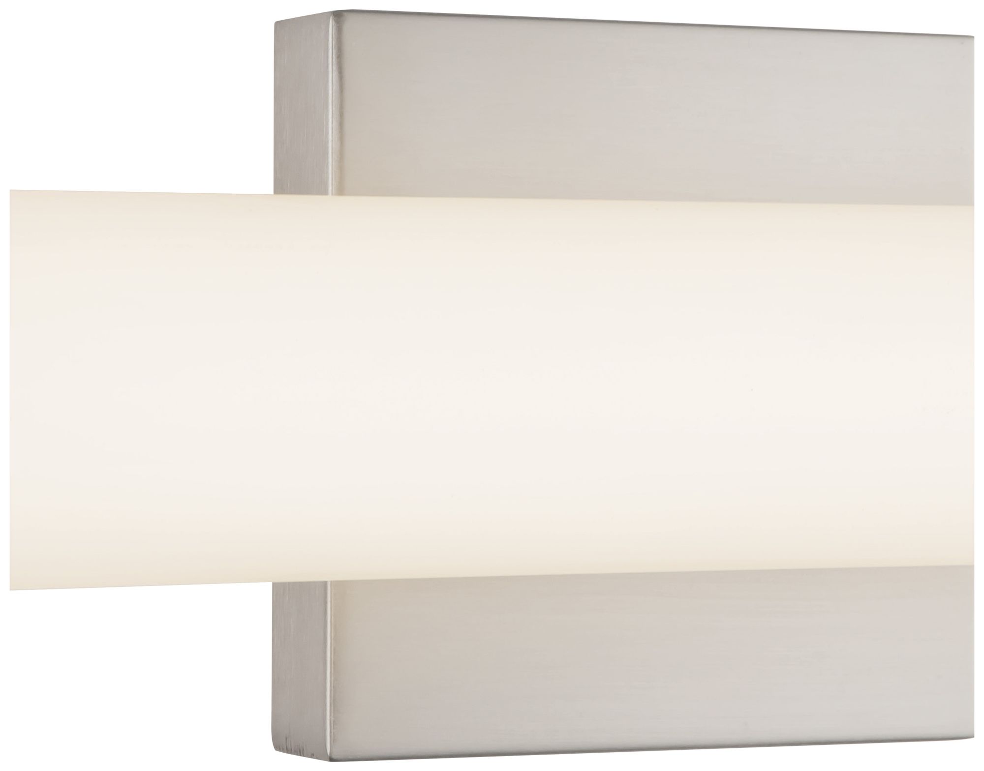 Image 4 Rico 24-in Brushed Nickel dimmable LED Wall/Vanity Light more views