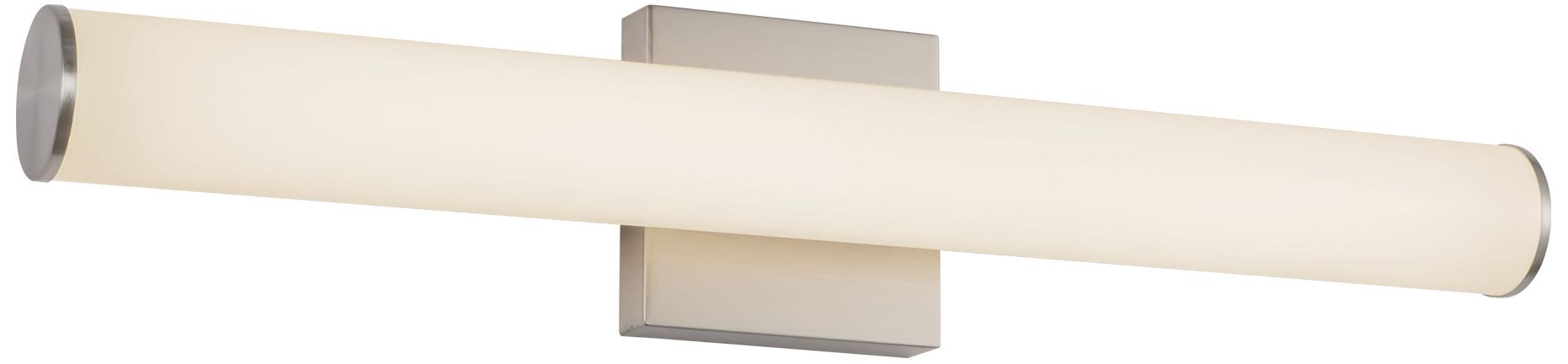 Image 6 Rico 24-in Brushed Nickel dimmable LED Wall/Vanity Light more views