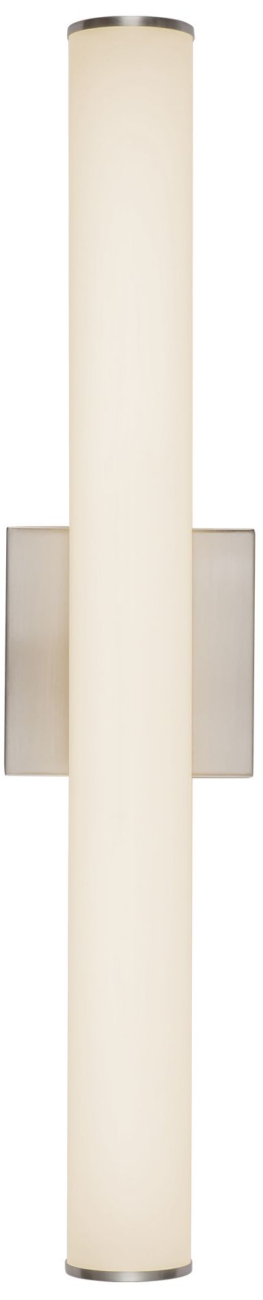 Image 7 Rico 24-in Brushed Nickel dimmable LED Wall/Vanity Light more views