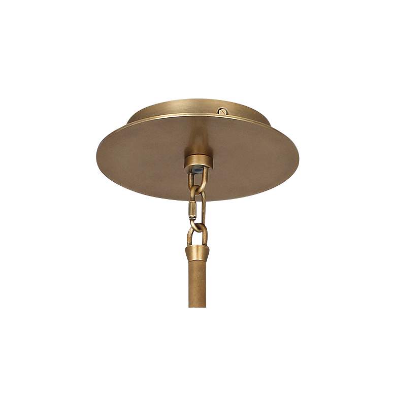 Image 3 Rico Espinet Bumper 18 1/2" Wide Warm Brass Modern Pendant Light more views