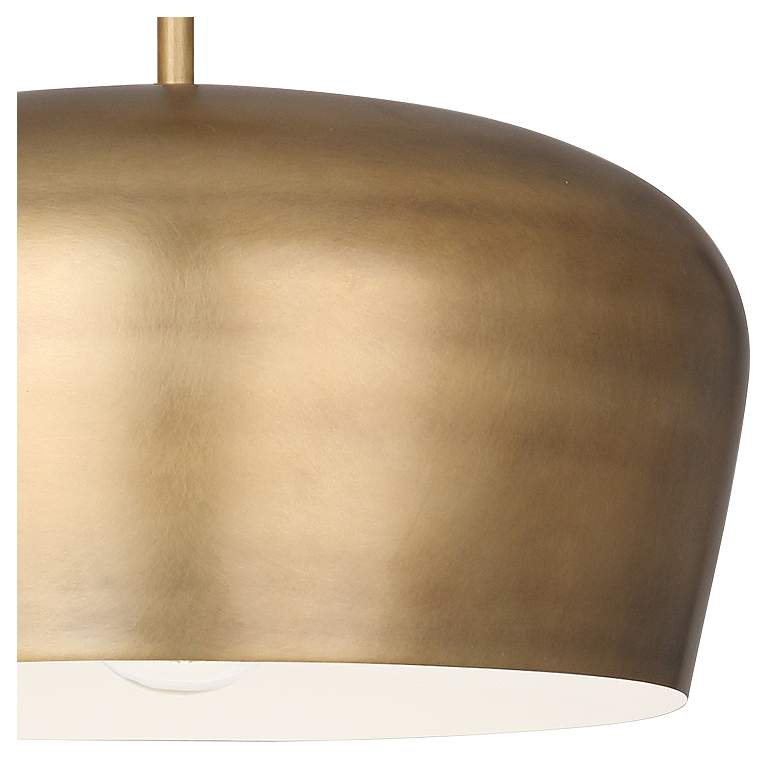 Image 4 Rico Espinet Bumper 18 1/2" Wide Warm Brass Modern Pendant Light more views