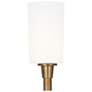 4_Rico Espinet Nina 70.5" High Aged Brass Torchiere more views