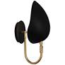 Rico Espinet Racer Wall Sconce Brass W/Matte Black Adjustable Shade