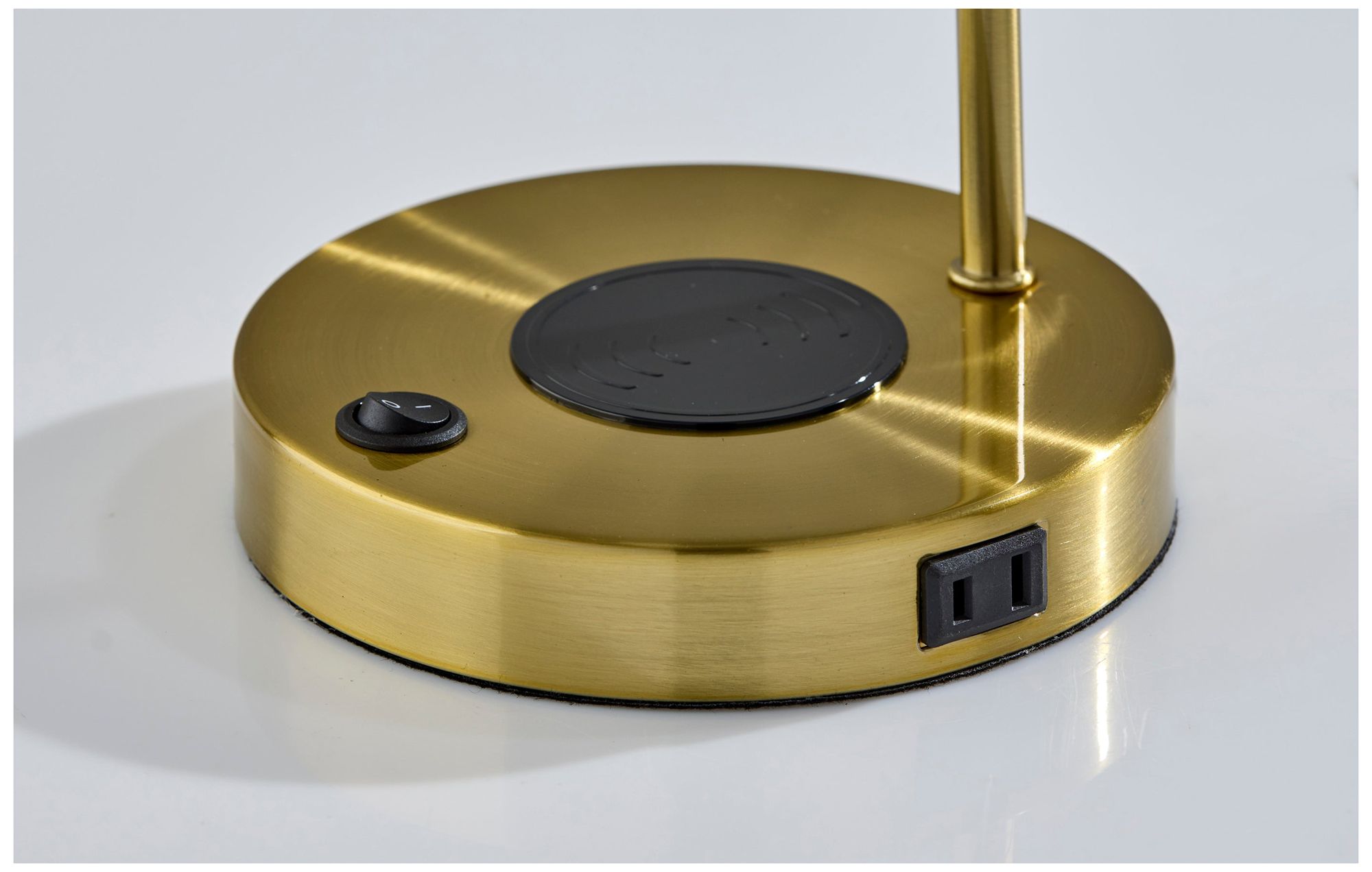 Image 7 Rico Supercharger Desk Lamp- Antique Brass more views