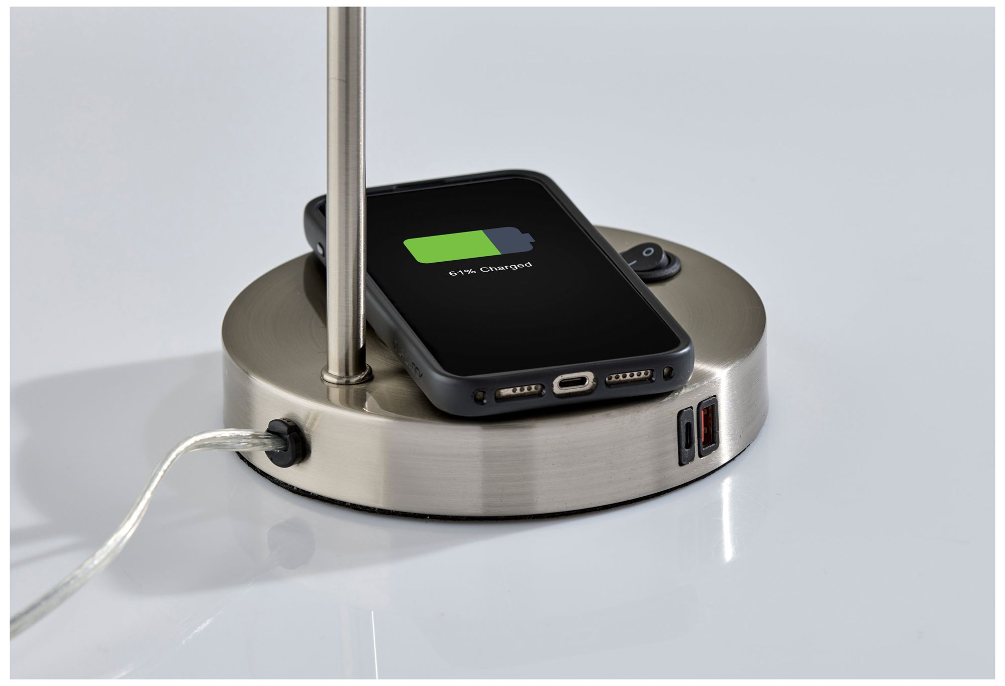 Rico Supercharger Desk Lamp- Steel